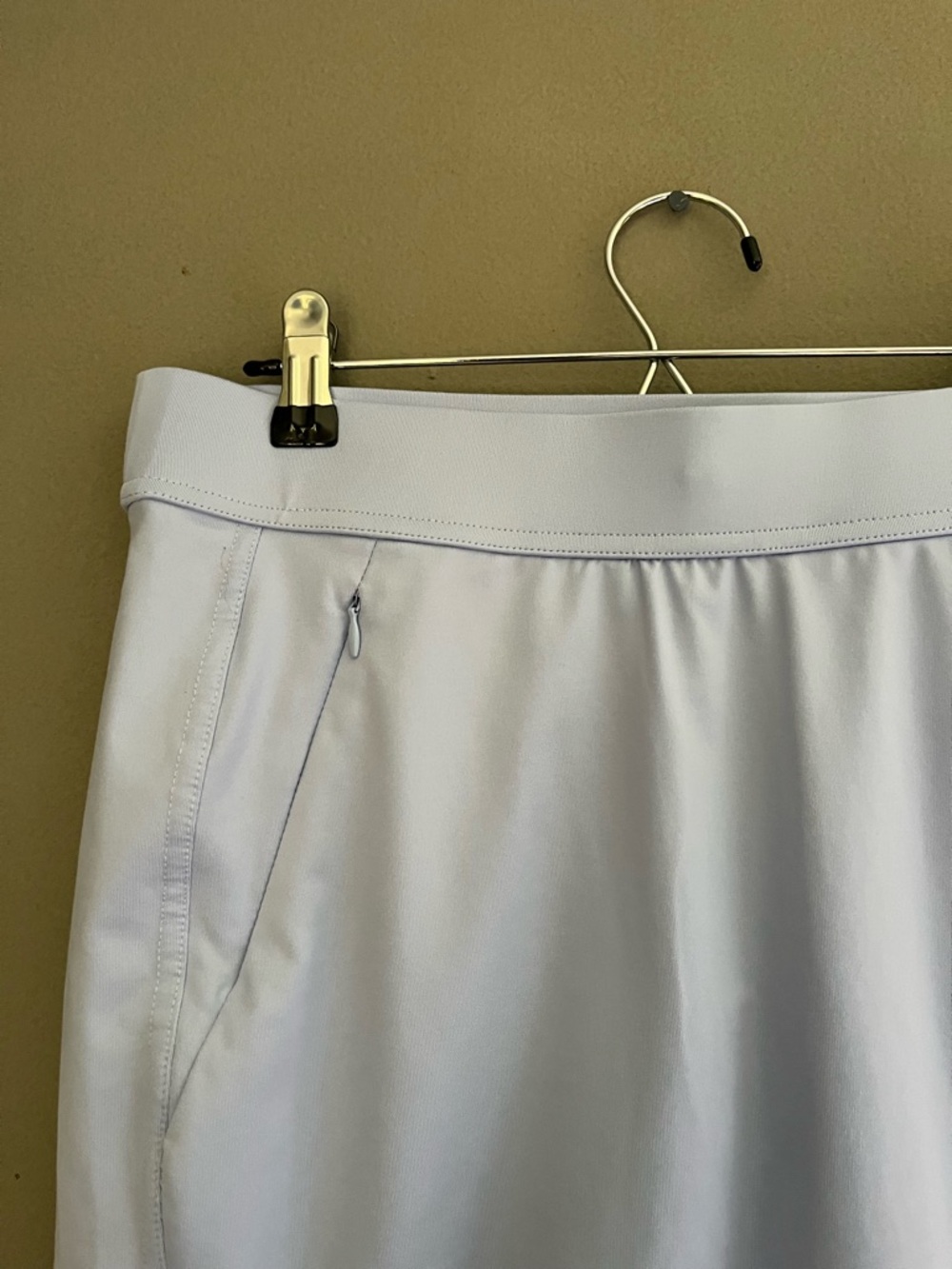 Belyn Key Light Lavender Athletic Skort Skirt Side and Back Pockets Small Golf - Picture 3 of 12